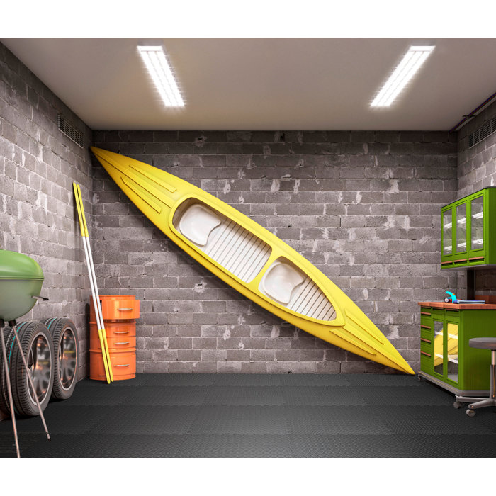 WF Athletic Supply Extra Thick Interlocking Exercise Foam Mats, 3/4